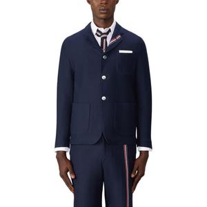 THOM BROWNE Самурайский жакет, Marine Blue