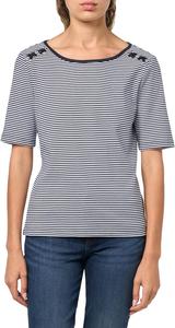 Женский топ с завязками на рукавах Tommy Hilfiger, Sky Captain/ Bright White