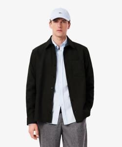 Плотная, свободная двусторонняя рубашка-накидка