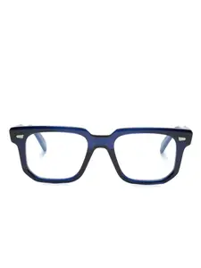 Очки в геометричной оправе Cutler & Gross, синий