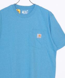 Футболка с коротким рукавом, карманом и нашивкой Carhartt