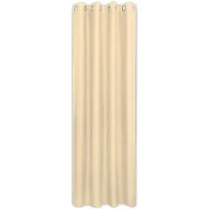 Герстерская штора «Laurin», (1 шт.), ВхШ: 235x140, штора на люверсах из декоративной ткани, однотонная Gerster, бежевый