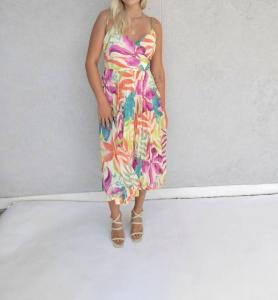 Сарафан с бретельками на спине в разноцветном цвете FLYING TOMATO, мультиколор
