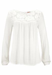 Блуза Buffalo Spitzen, кремовый