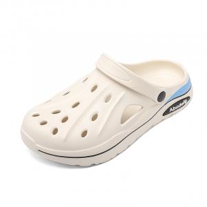 TONYBEAR Унисекс тапочки с закрытым носком устойчивые к запахам бежевые, цвет Beige