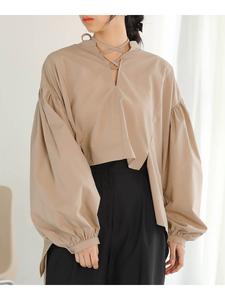 Блузка с дизайном передней части