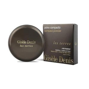 GISÈLE DENIS Les Terres Компактная пудра N05 Kalahari Уход за лицом с высоким покрытием и бронзирующим эффектом 15 г Gisele Denis