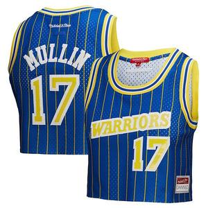 Женская баскетбольная майка mitchell & ness x dannijo chris mullin golden state warriors Unbranded
