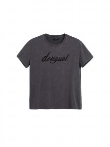 Desigual Футболка в темно-сером цвете