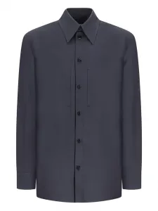 Рубашка с карманом JIL SANDER, серый