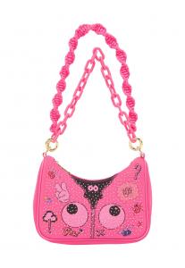 Сумка через плечо MYMO Pop Eyetheme, цвет Neon pink