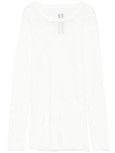 Rick Owens футболка с круглым вырезом, белый