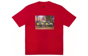 Palace Футболки FW23 унисекс, красные, с круглым вырезом, умеренно прямой крой