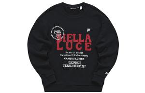 Fila Fusion Мужские толстовки, черные, с круглым вырезом, средней толщины, другие