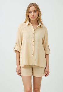 Блуза Jimmy Key Button-down blouse, Beige