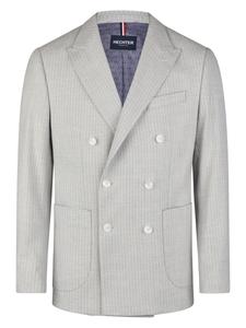 Деловой пиджак прямого кроя HECHTER PARIS, серый