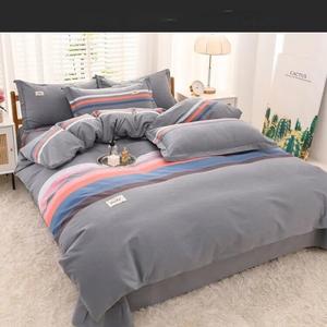 Belle Комплект постельного белья, 4 предмета, 100% хлопок, для кровати 1,5 м, пододеяльник 200х230 см