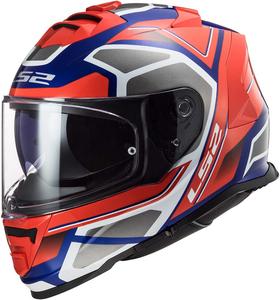 Шлем LS2 Full Face Assault Helmet, Petra Gloss Red/Blue/Graphite