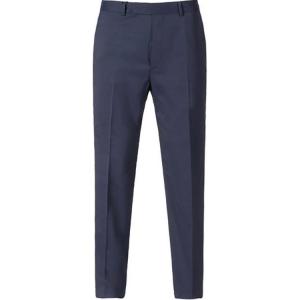 Брюки костюмные Zegna FW24 мужские темно-синие Ermenegildo Zegna