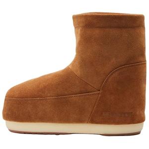 Ботинки женские Moon Boot замшевые без шнурков, светло-коричневый