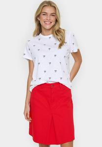 Футболка с принтом JOSHASZ Saint Tropez, черный