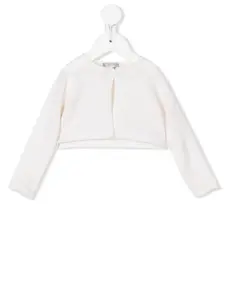 Шерстяной кардиган на пуговицах Il Gufo, белый