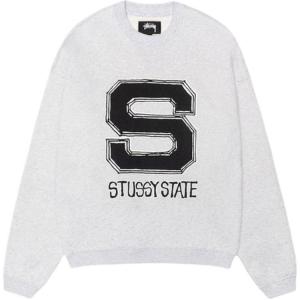 Унисекс свитшот Stussy, серый