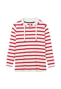 Рубашка с длинными рукавами и капюшоном Sheego, белый