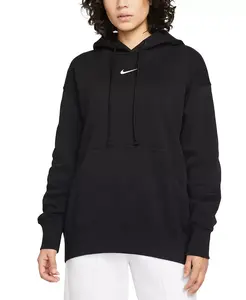 Женский спортивный оверсайз худи Phoenix Fleece Nike, черный