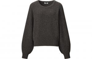 FW23 U Series Свитер женский Тёмный умбра UNIQLO
