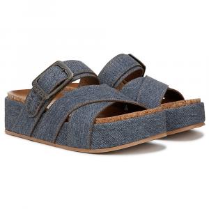 Платформенная сандалия Iris Blowfish Malibu, dark denim faux leather