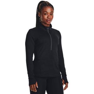 Футболка Under Armour Qualifier Run Half Zip, черный