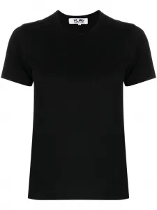 Футболка с нашивкой-логотипом Comme Des Garçons Play, черный