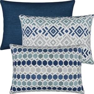 Чехол на подушку Erwin Müller 3er-Pack 208758, 30x1x50 см, темно-синий