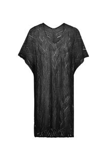 Тонкий вязаный свитер aleva Sweater, черный