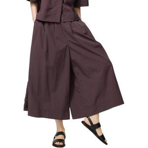 Женские повседневные брюки цвета темной умбры UNIQLO, Dark Umber