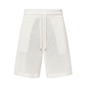 Шорты Amiri Crochet Mesh Short, Ivory