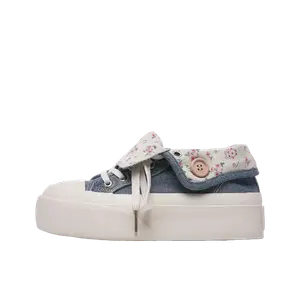 Женские низкие кеды из холста PARK DANCE, синий