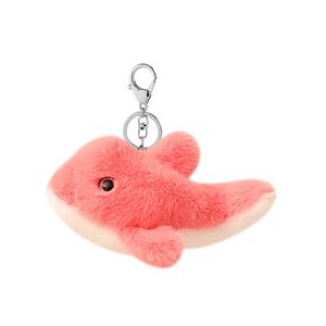 Европейская норка дельфин, брелок хлопающая кольцо куклы плюшевый кулон 12см/23см высота Julebaby, красный