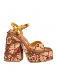 Сандалии Dsquared2, коричневый