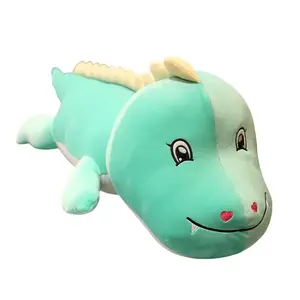 Креативная милая терапевтическая плюшевая кукла динозавр высота 80cm/100cm/120cm/150cm/180cm Bitter purchase, ярко-зеленый