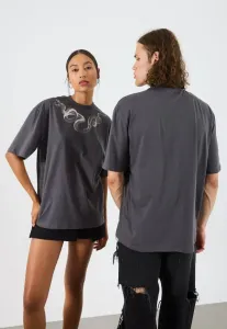 Футболка унисекс стандартного кроя с графическим принтом Yourturn, Asphalt