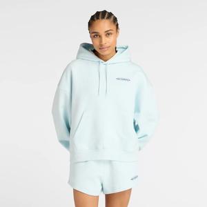 Толстовка new balance, синий/голубой