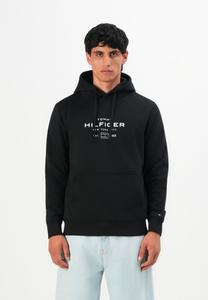 Толстовка Tommy Hilfiger OVAL GRAPHIC HOODIE UNISEX, Black