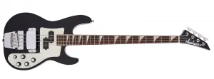 Электрогитара бас Jackson X Series Concert Bass CBXNT DX IV, грифа Laurel, глянцевый черный
