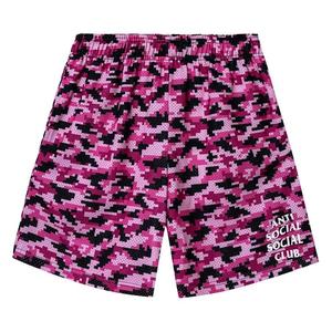 Шорты Anti Social Social Club Pixel Camo Short, Pink
