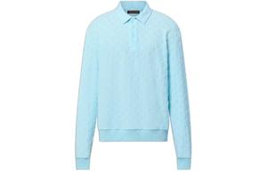 Рубашка-поло Louis Vuitton мужская, голубой