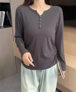 Топ-поло с V-образным вырезом Aimoha - Select -, цвет Gray