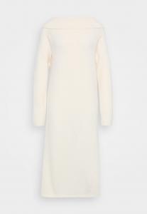 Платье-джемпер VMBOOM OFF SHOULDER DRESS Vero Moda Tall, бежевый