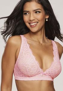 Треугольный бюстгальтер BRALETTE LASCANA, фуксия